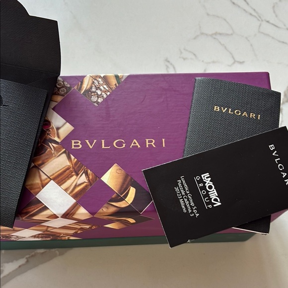 Bvlgari Purple and Gold Box - Picture 3 of 3
